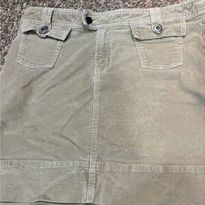 Patagonia Tan Corduroy Skirt